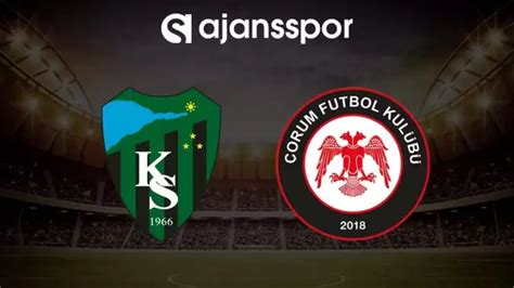 Çorum FK - Ümraniyespor maçının canlı yayın bilgisi ve maç linki
